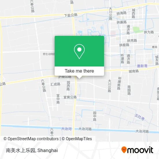 南美水上乐园 map