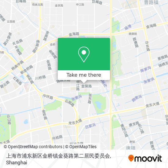 上海市浦东新区金桥镇金葵路第二居民委员会 map