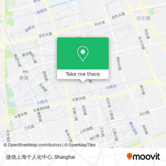 捷德上海个人化中心 map