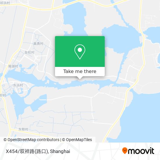 X454/双祥路(路口) map