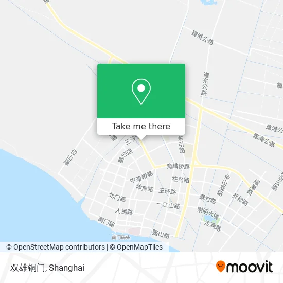 双雄铜门 map