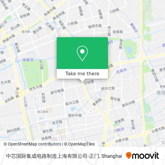 中芯国际集成电路制造上海有限公司-正门 map