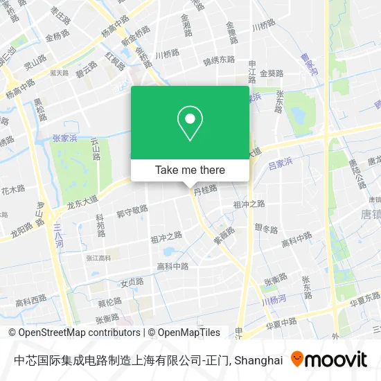 中芯国际集成电路制造上海有限公司-正门 map