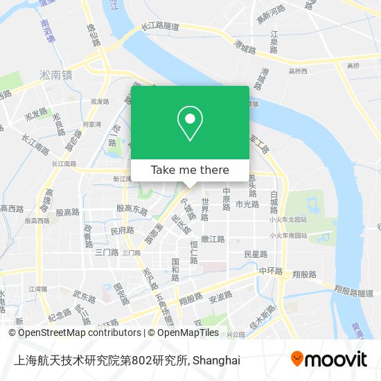 上海航天技术研究院第802研究所 map