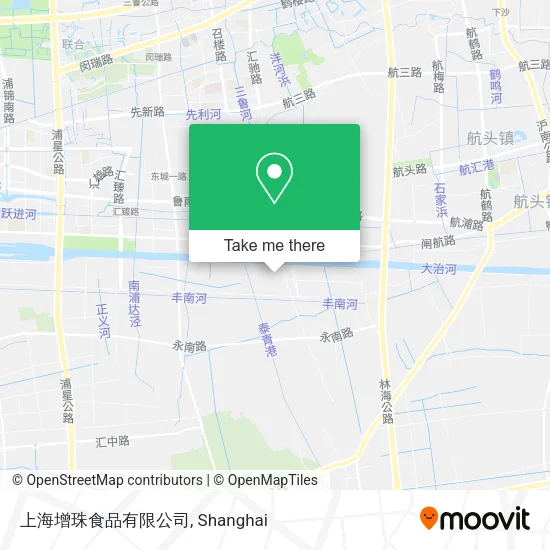 上海增珠食品有限公司 map
