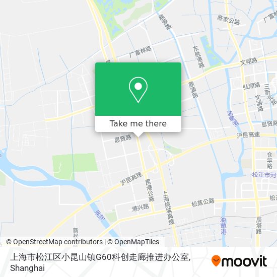 上海市松江区小昆山镇G60科创走廊推进办公室 map