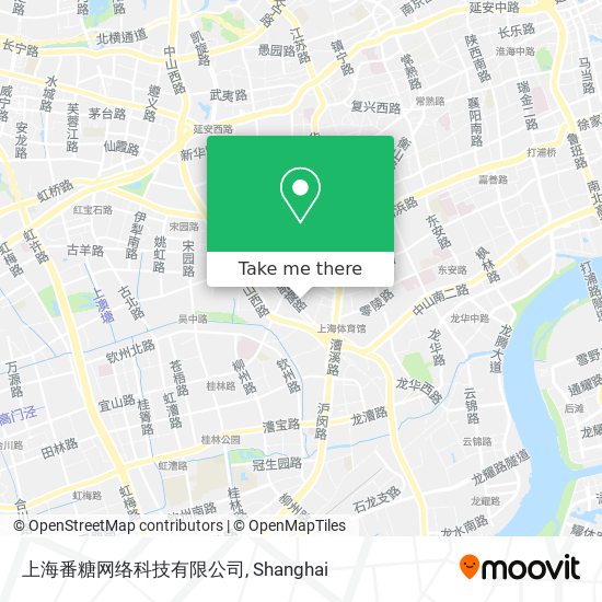 上海番糖网络科技有限公司 map