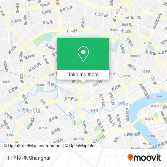 王牌模特 map