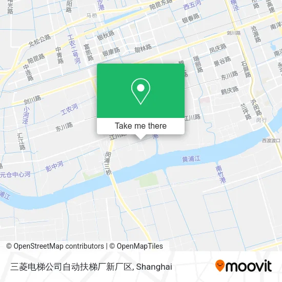 三菱电梯公司自动扶梯厂新厂区 map