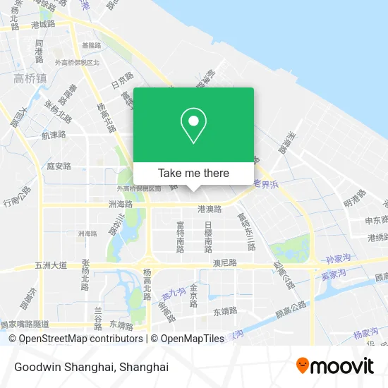 Goodwin Shanghai map