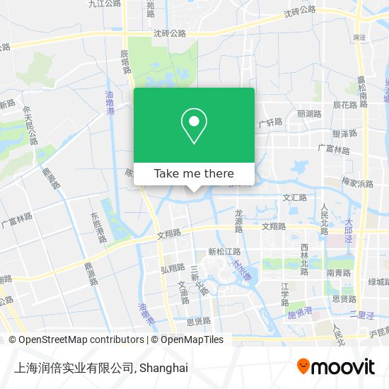 上海润倍实业有限公司 map