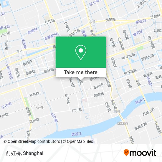 前虹桥 map