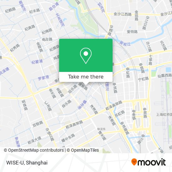 WISE-U map