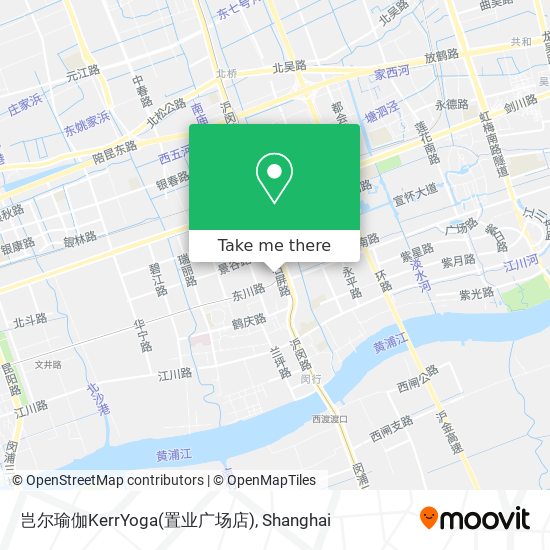 岂尔瑜伽KerrYoga(置业广场店) map