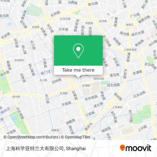 上海科学亚特兰大有限公司 map