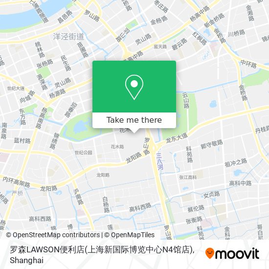 罗森LAWSON便利店(上海新国际博览中心N4馆店) map