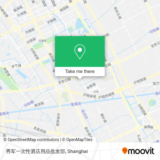 秀军一次性酒店用品批发部 map