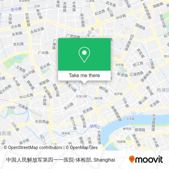 中国人民解放军第四一一医院-体检部 map