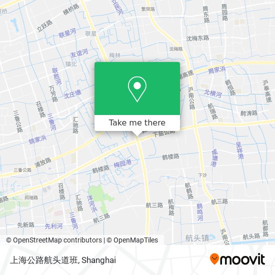 上海公路航头道班 map