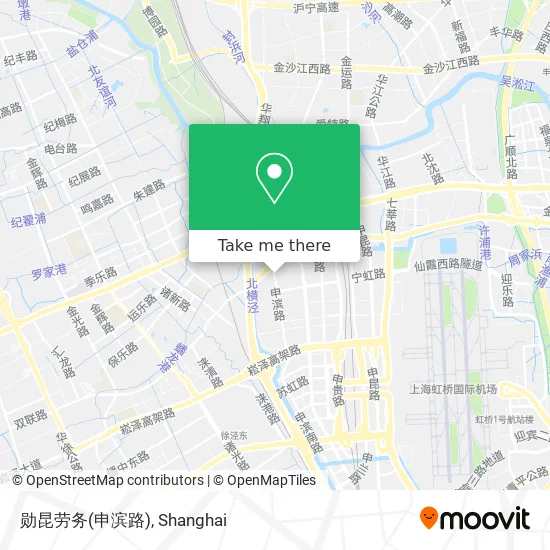 勋昆劳务(申滨路) map