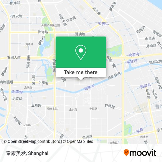 泰康美发 map