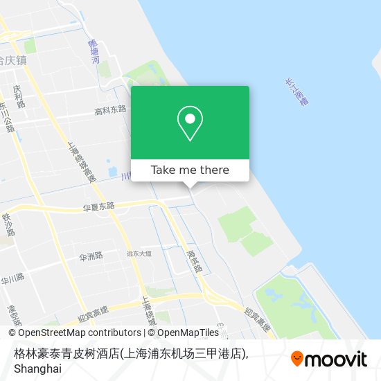 格林豪泰青皮树酒店(上海浦东机场三甲港店) map