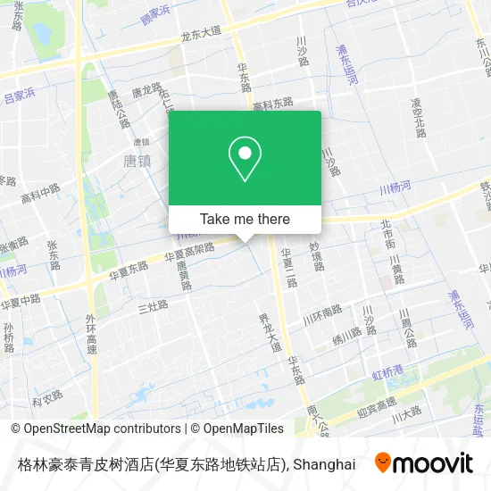 格林豪泰青皮树酒店(华夏东路地铁站店) map