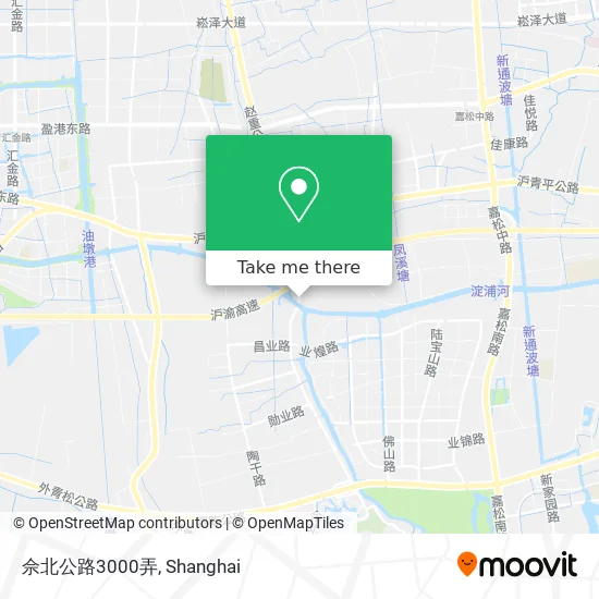 佘北公路3000弄 map