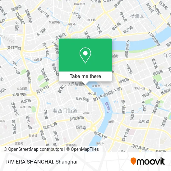 RIVIERA SHANGHAI map