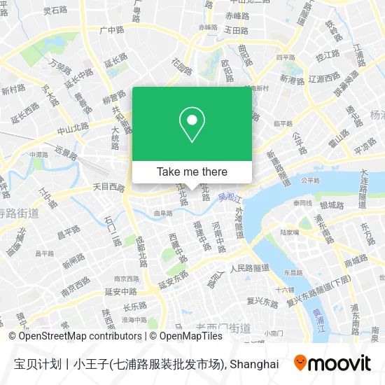 宝贝计划丨小王子(七浦路服装批发市场) map