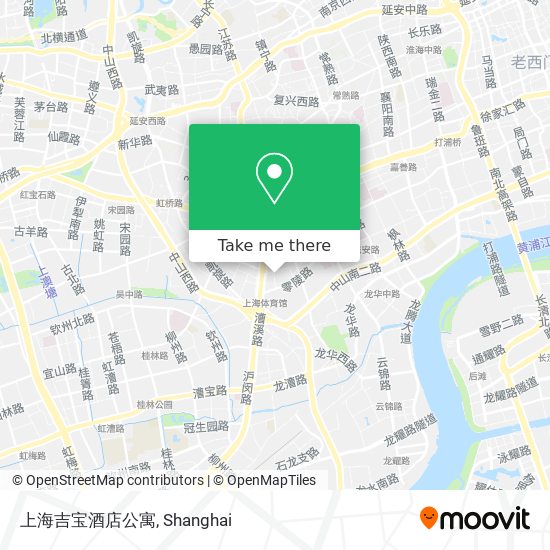 上海吉宝酒店公寓 map