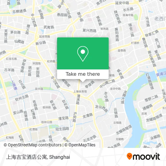 上海吉宝酒店公寓 map