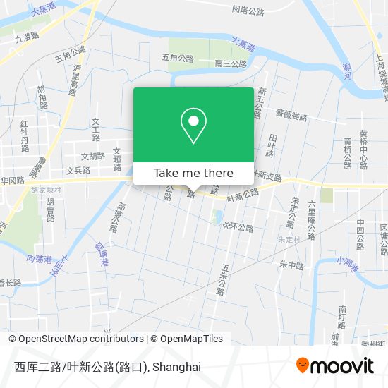 西厍二路/叶新公路(路口) map