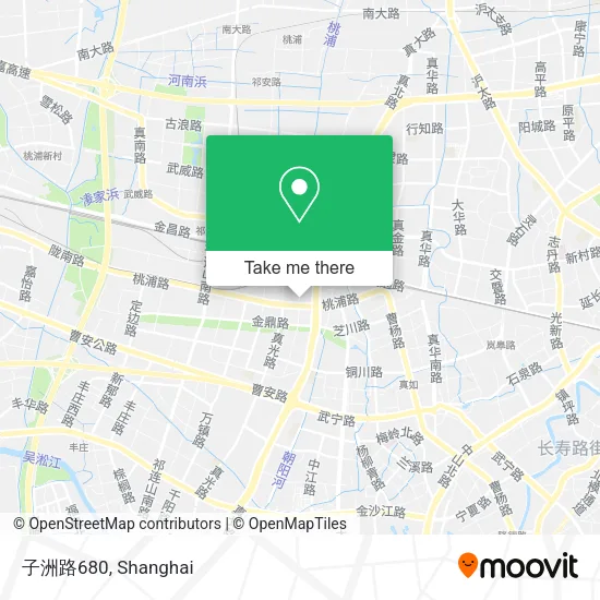 子洲路680 map