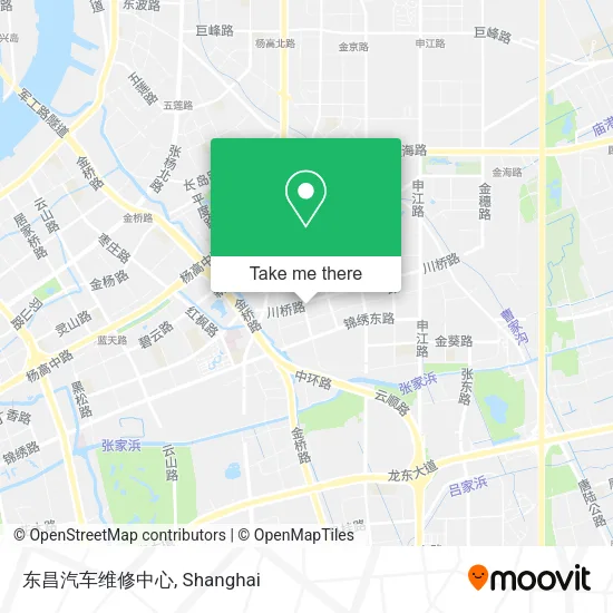 东昌汽车维修中心 map