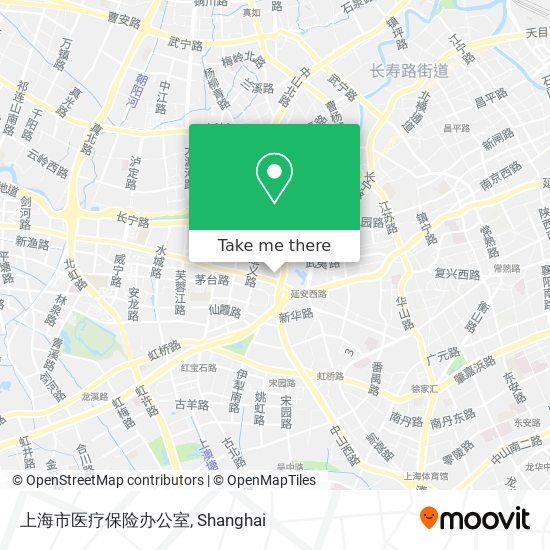 上海市医疗保险办公室 map