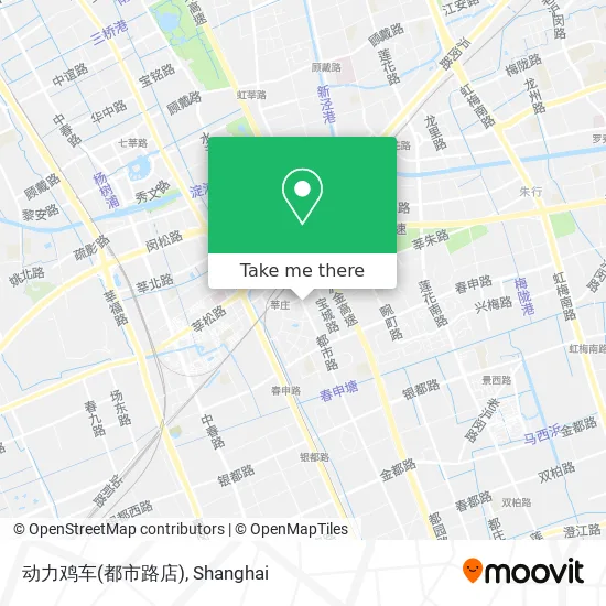 动力鸡车(都市路店) map