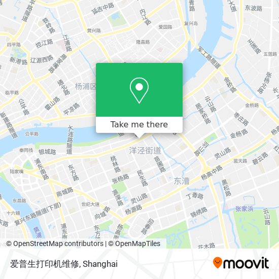 爱普生打印机维修 map