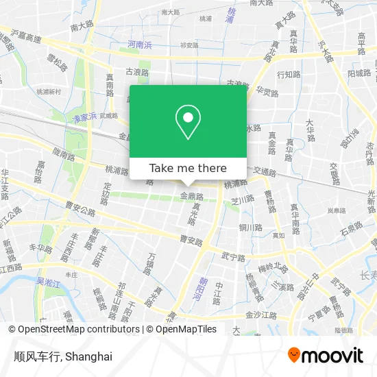 顺风车行 map