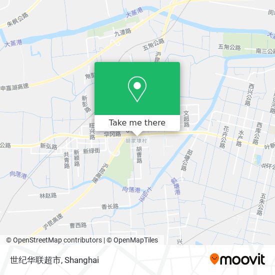 世纪华联超市 map