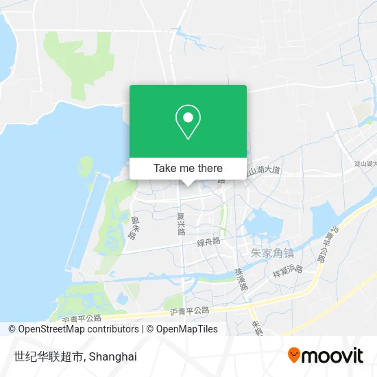 世纪华联超市 map