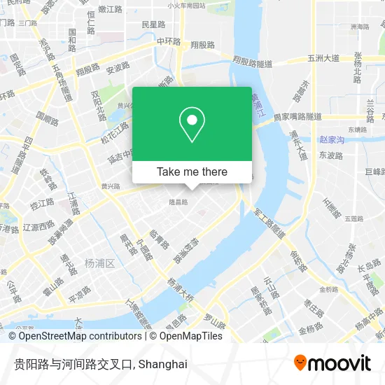 贵阳路与河间路交叉口 map