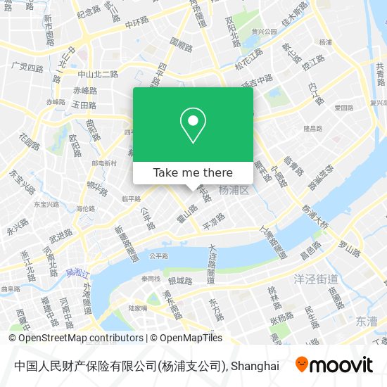 中国人民财产保险有限公司(杨浦支公司) map