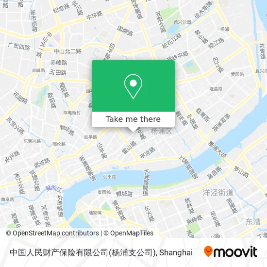 中国人民财产保险有限公司(杨浦支公司) map