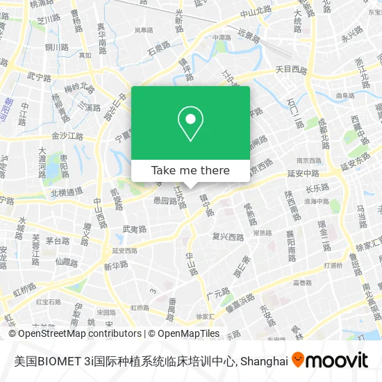 美国BIOMET 3i国际种植系统临床培训中心 map