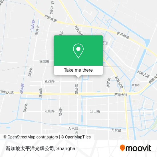 新加坡太平洋光辉公司 map