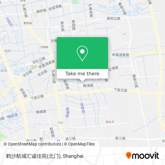 鹤沙航城汇诚佳苑(北门) map