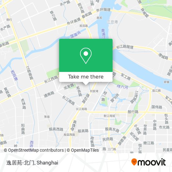 逸居苑-北门 map