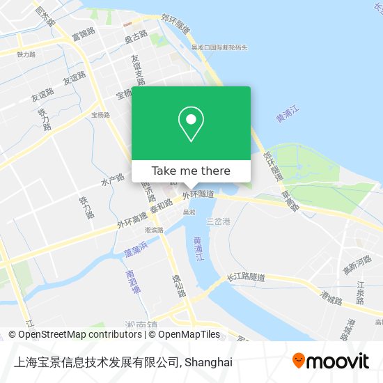上海宝景信息技术发展有限公司 map