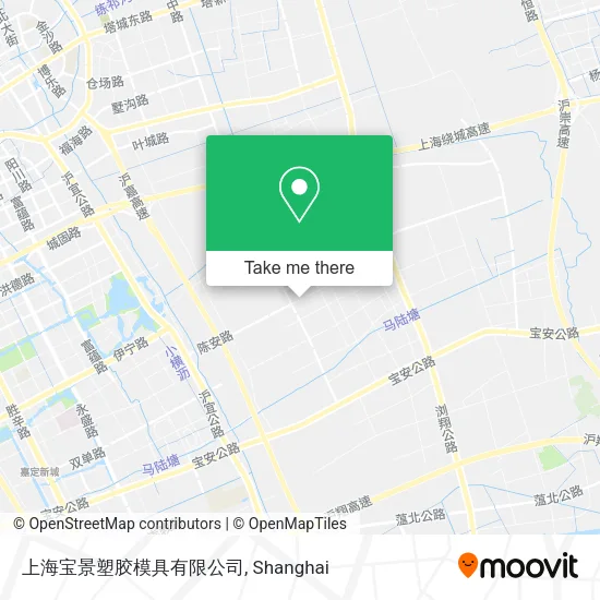 上海宝景塑胶模具有限公司 map